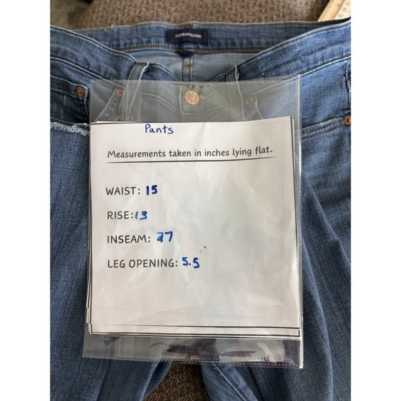 J.CREW‎ 9" Women's Toothpick Jean in Rip & Repair Wash Size 29 - Picture 16 of 16